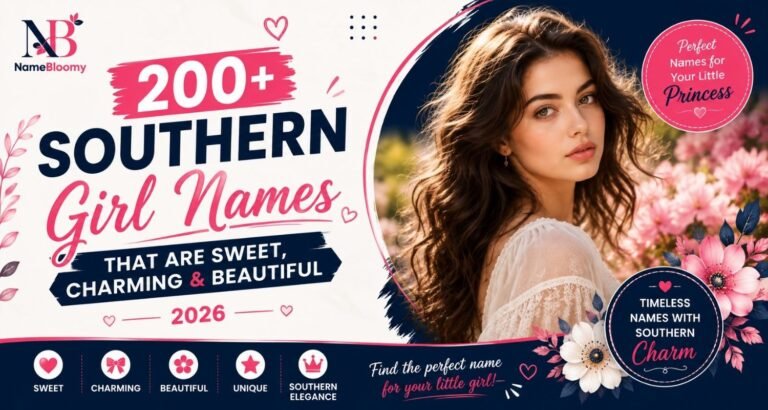 200+ Southern Girl Names That Are Sweet, Charming & Beautiful