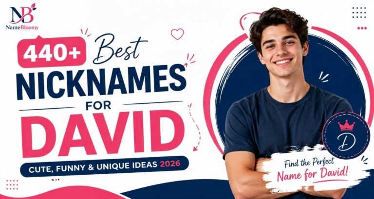 440+ Best Nicknames for David Cute, Funny & Unique Ideas 2026