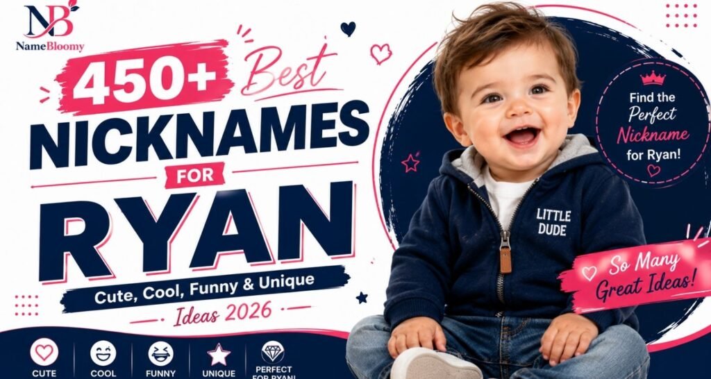 450+ Best Nicknames for Ryan Cute Cool Funny & Unique Ideas 2026