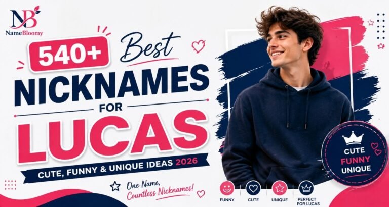 540+ Best Nicknames for Lucas Cute, Funny & Unique Ideas 2026