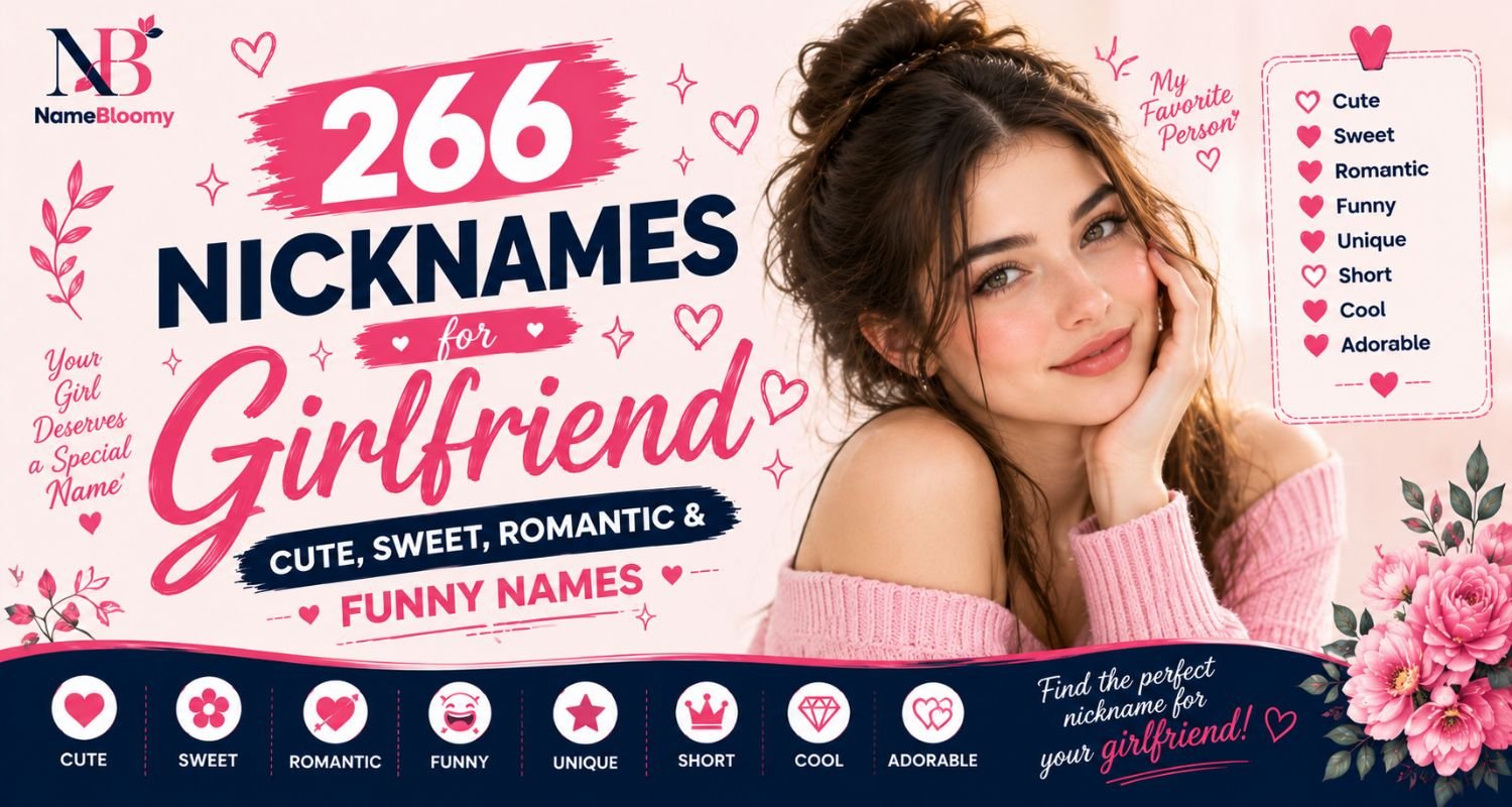 266 Nicknames for Girlfriend: Cute, Sweet, Romantic & Funny Names