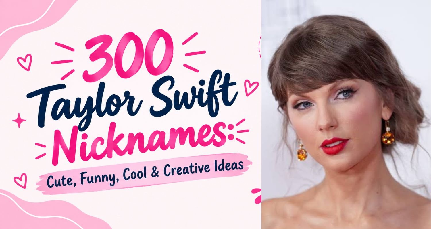 300 Taylor Swift Nicknames: Cute, Funny, Cool & Creative Ideas