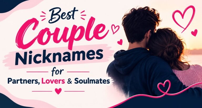 350 Best Couple Nicknames for Partners, Lovers & Soulmates