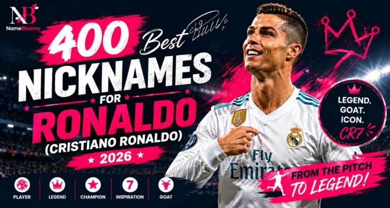 400 Best Nicknames for Ronaldo Cristiano Ronaldo 2026