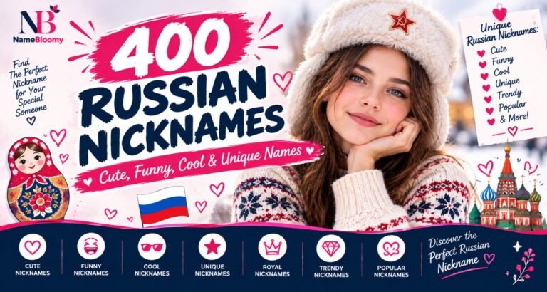 400 Russian Nicknames Cute, Funny, Cool & Unique Names