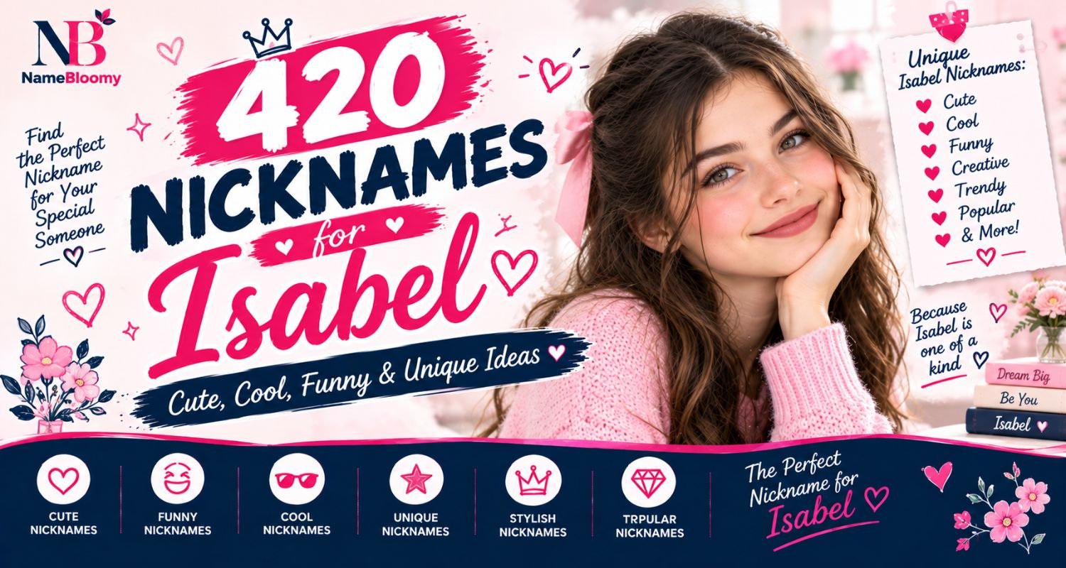 420 Nicknames for Isabel: Cute, Cool, Funny & Unique Ideas 
