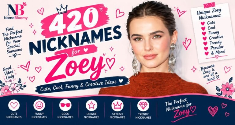 420 Nicknames for Zoey: Cute, Cool, Funny & Creative Ideas