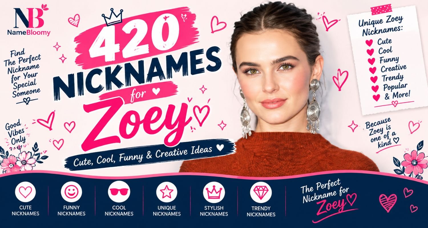 420 Nicknames for Zoey: Cute, Cool, Funny & Creative Ideas 