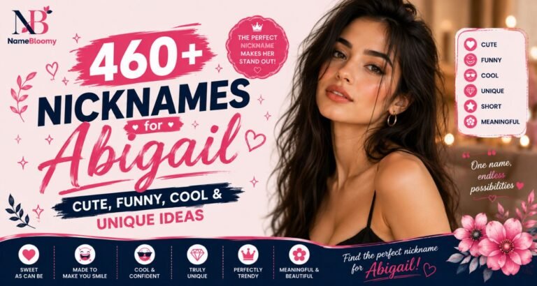 460+ Nicknames for Abigail: Cute, Funny, Cool & Unique Ideas