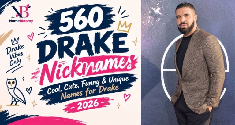 560 Drake Nicknames: Cool, Cute, Funny & Unique Names for Drake