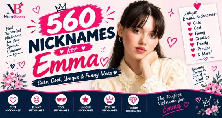 560 Nicknames for Emma Cute, Cool, Unique & Funny Ideas