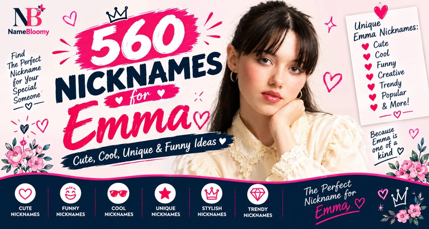 560 Nicknames for Emma Cute, Cool, Unique & Funny Ideas 