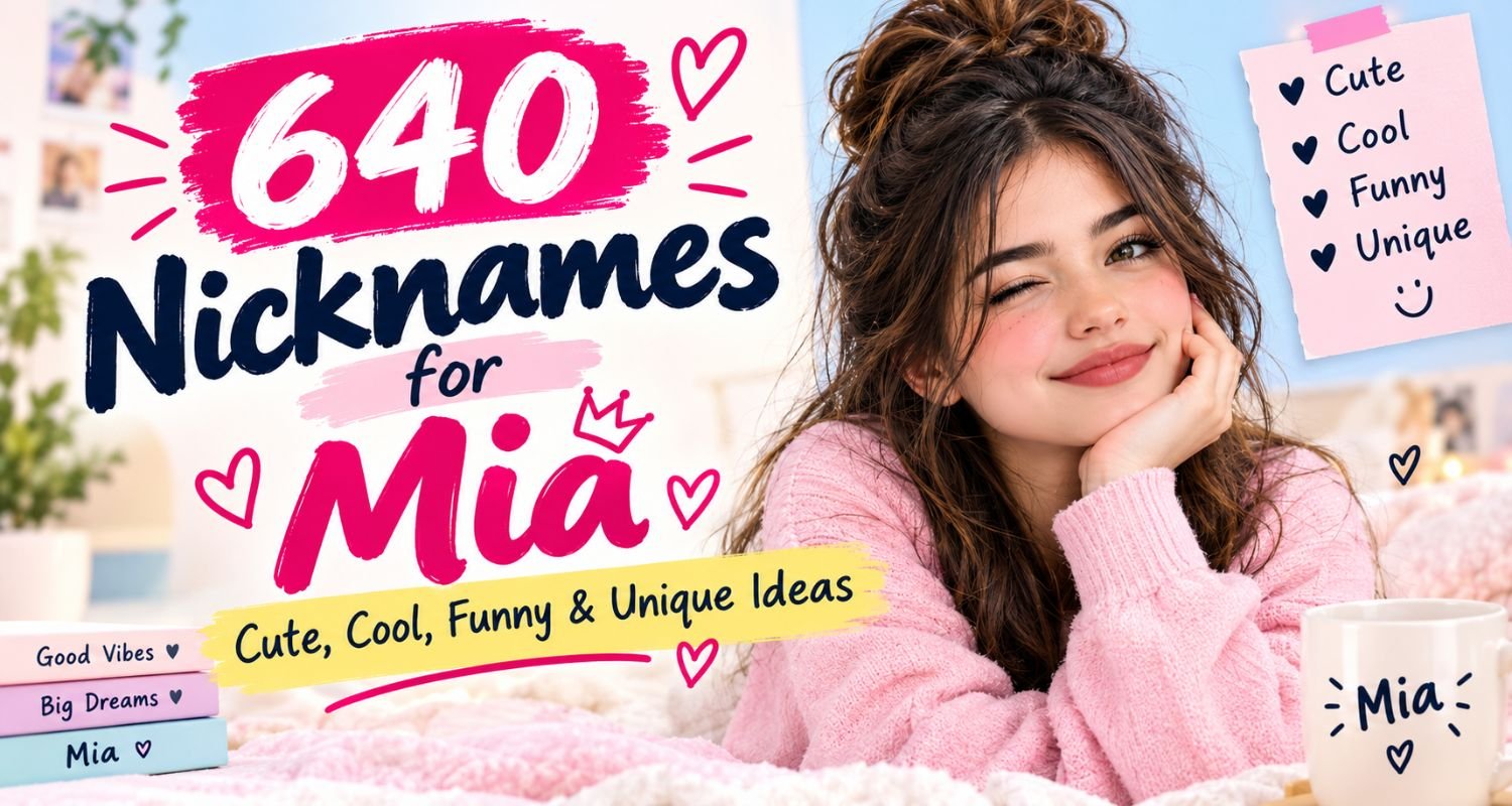 640 nicknames for Mia Cute, Cool, Funny & Unique Ideas 