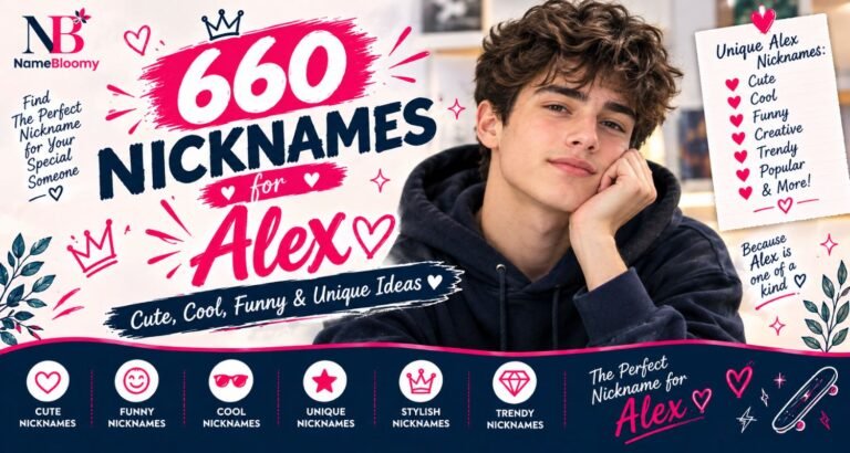 660 Best Nicknames for Alex: Cute, Cool, Funny & Unique Ideas
