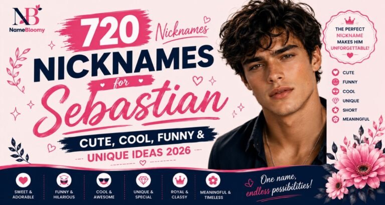 720 Nicknames for Sebastian: Cute, Cool, Funny & Unique Ideas 2026