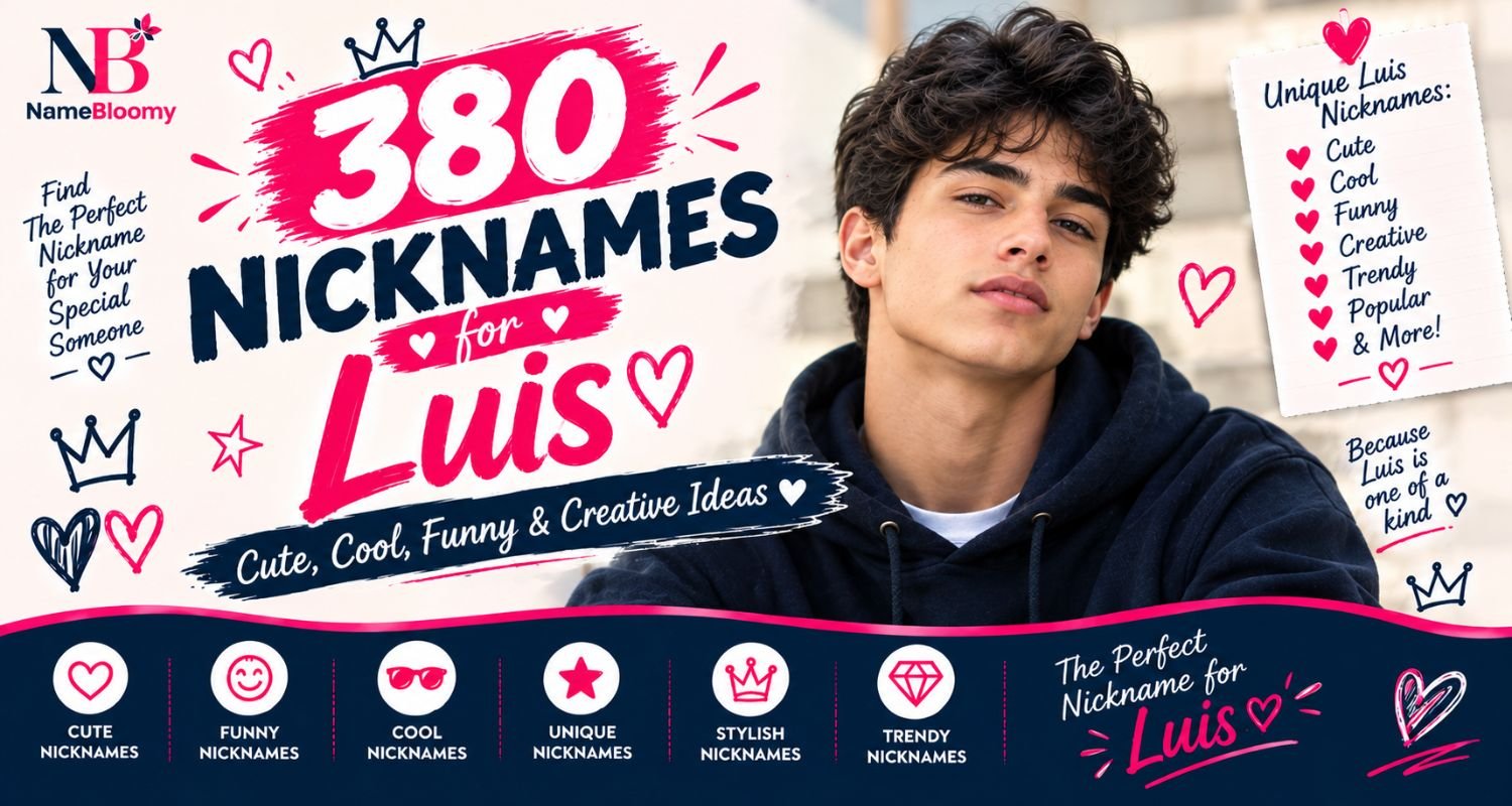 380 Nicknames for Luis: Cute, Cool, Funny & Creative Ideas 