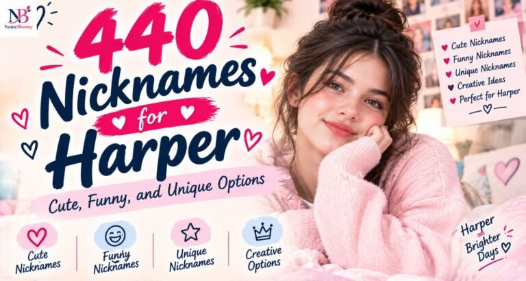 440 Nicknames for Harper Cute, Funny, and Unique Options